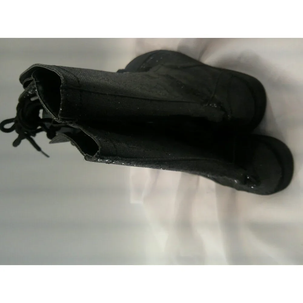 Pre-Owned Dance Hip Hop Shoes Boots Balera WL088 Adult 8.5M Glitter